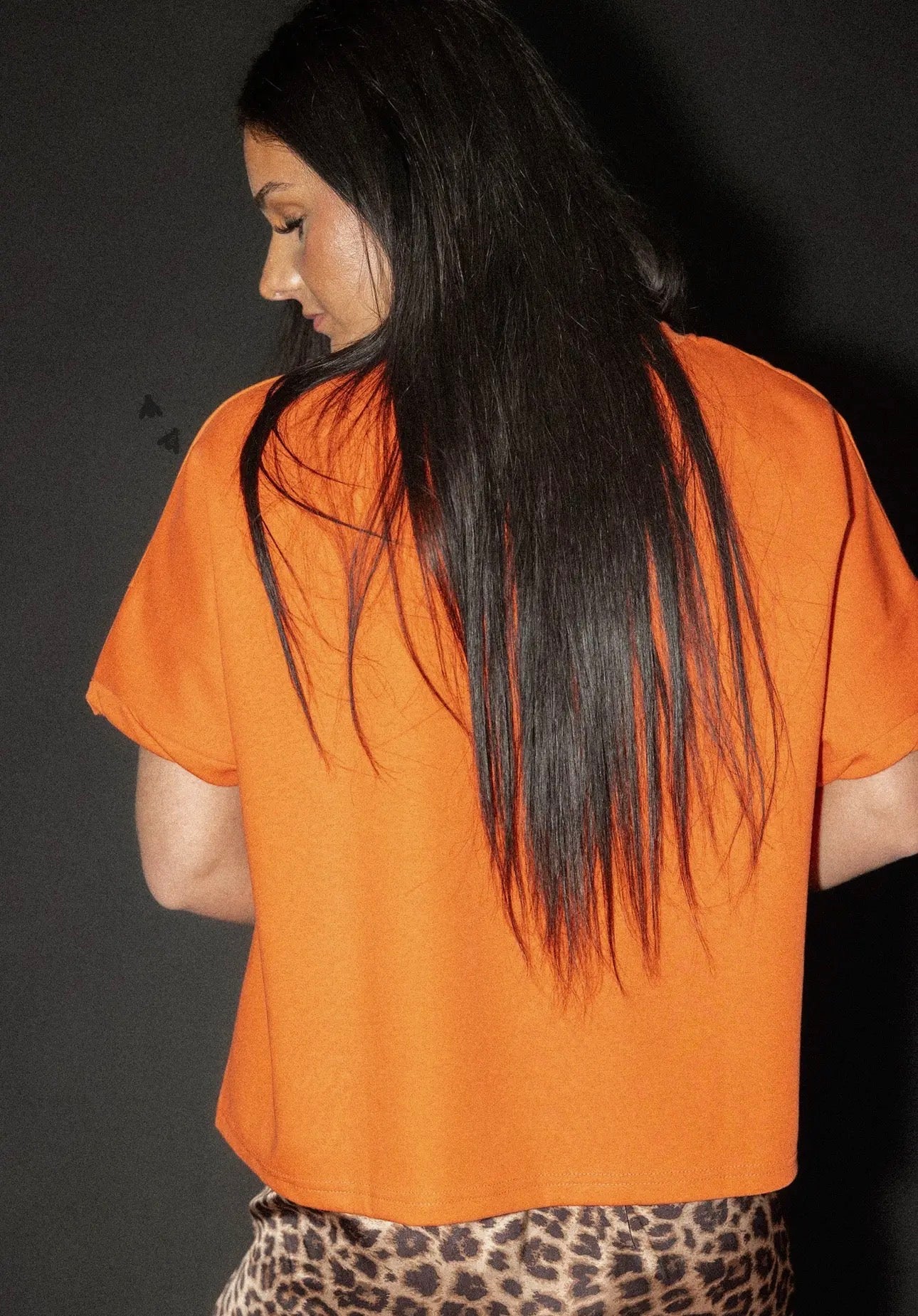 Orange Cowboy Top