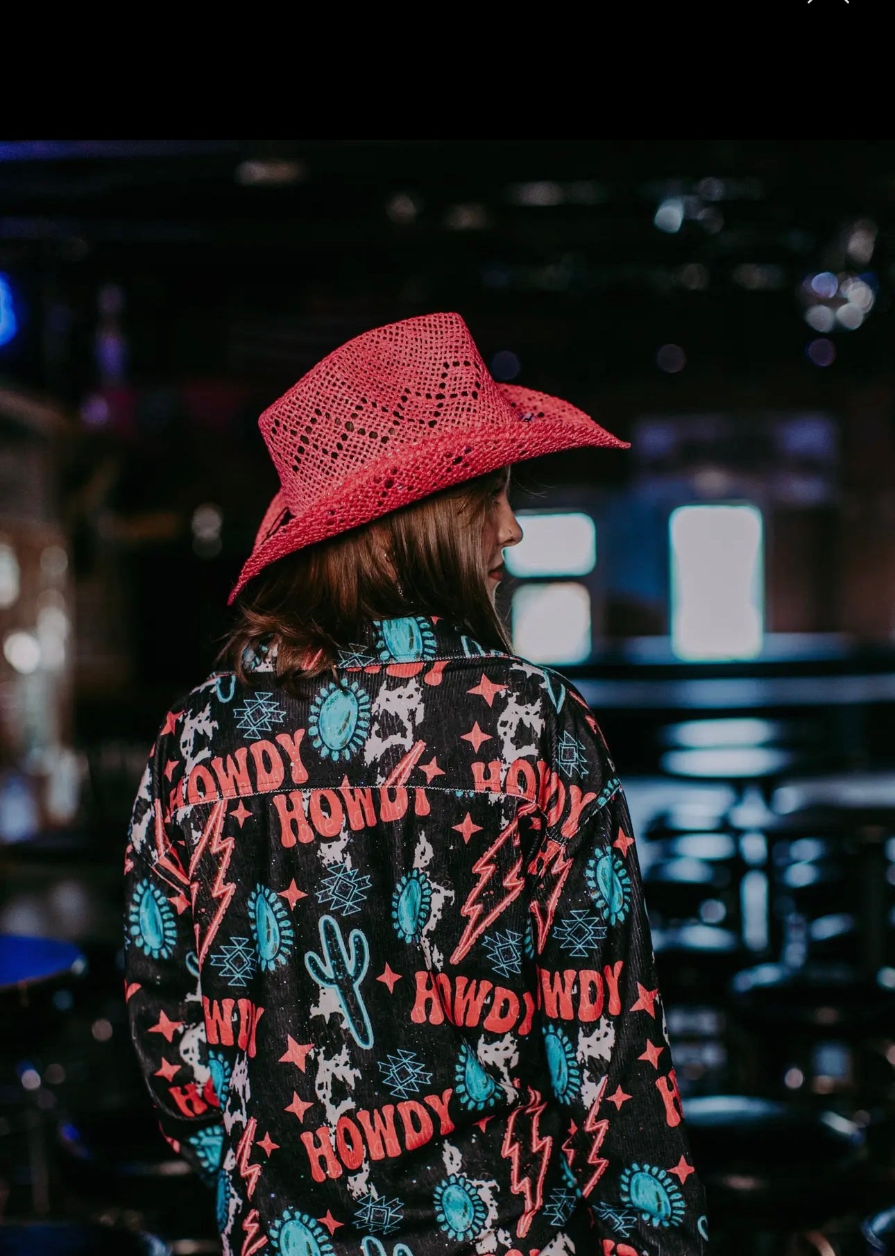 Black Howdy Shacket
