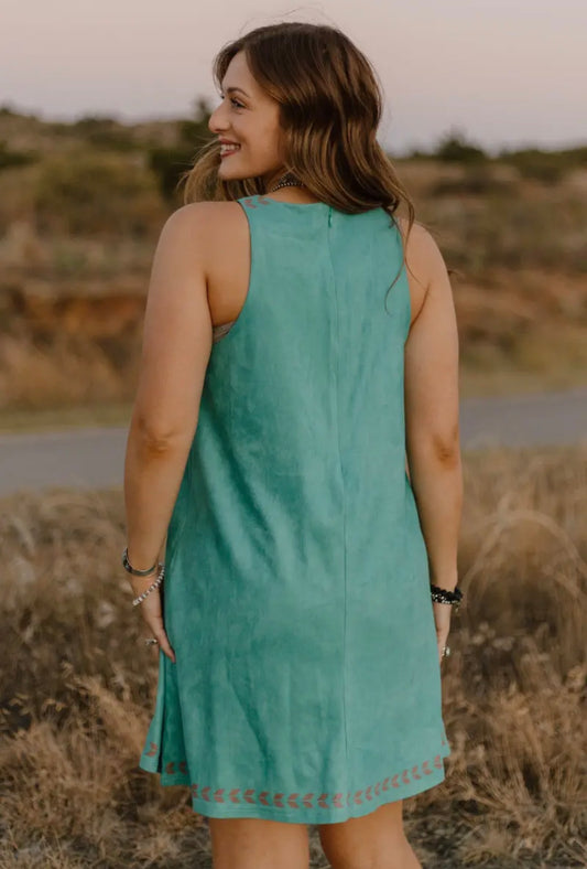 Turquoise Dress